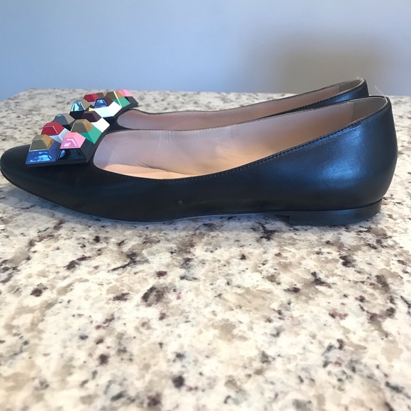 Fendi Roma Rainbow Studded Flat - Picture 2 of 4
